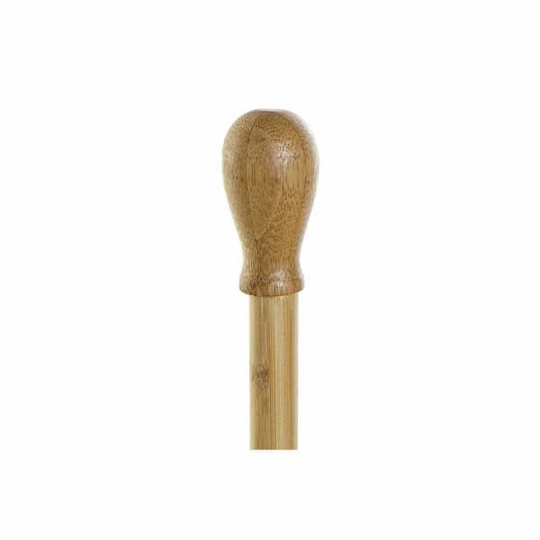 Køkkenrulleholder DKD Home Decor Sort Natur Bambus 16,5 x 16,5 x 35 cm
