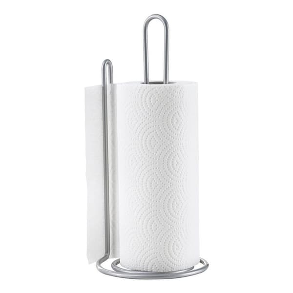 Køkkenrulleholder Metaltex My-Roll Metal ø15 x 32 cm Spiral