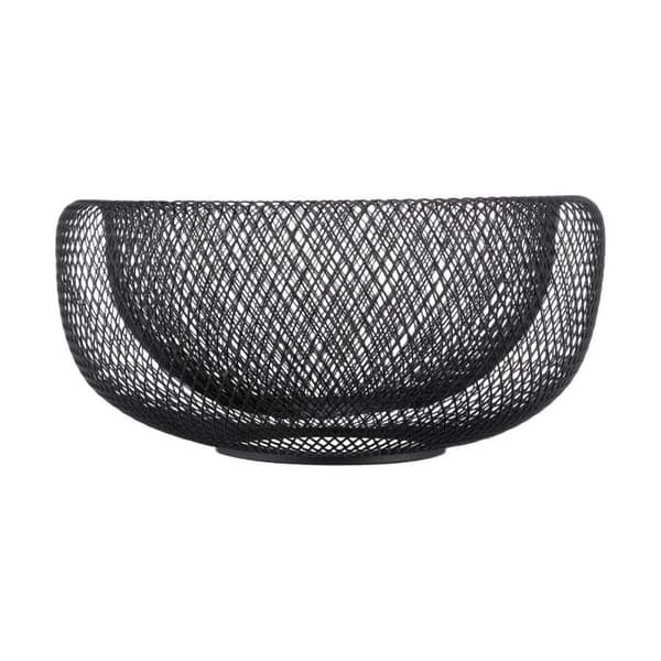 Frugtskål 5five Simply Smart Noir Kitchen Sort Metal 27 cm Ø 27 cm
