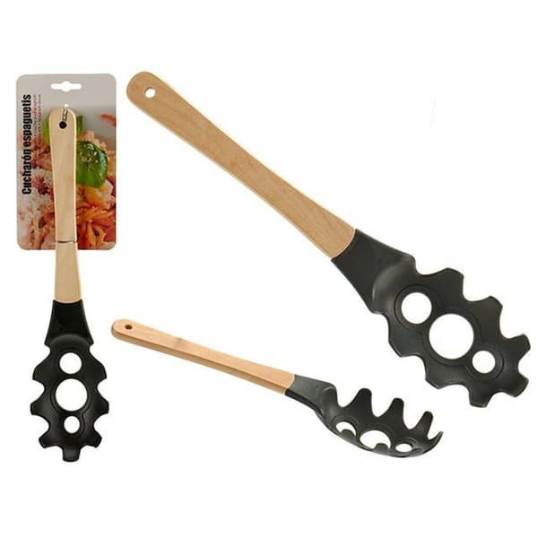Pastaske Nylon Træ 5 x 34,5 x 7,5 cm (12 enheder)