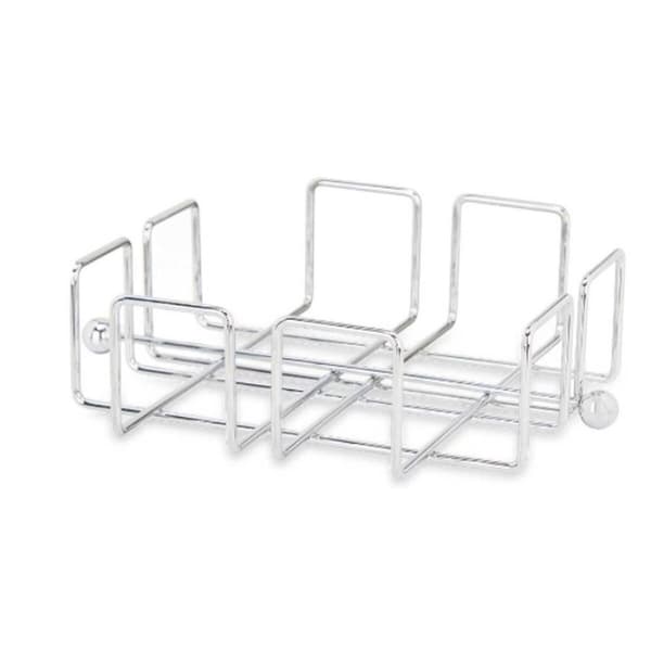 Servietholder Kinvara W3683A-1-350G Sølvfarvet Metal 19,3 x 6,5 x 19,3 cm (6 enheder)