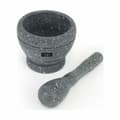 Miniatyrbillede 3 af 3: Køkkenmørtel Quttin Plastik 11 x 9 cm Sort (12 enheder)