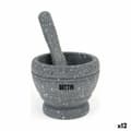 Miniatyrbillede 1 af 3: Køkkenmørtel Quttin Plastik 11 x 9 cm Sort (12 enheder)