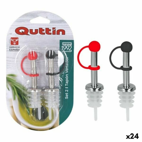 Skænkeprop Quttin 8433774651444 16 x 9 x 2 cm (2 Dele) (24 enheder)
