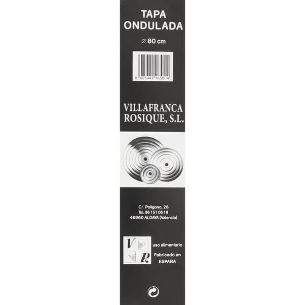 Stekepannelokk VR Aluminium - Ø 50 cm