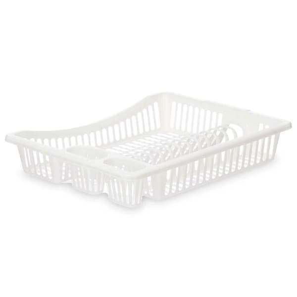 Afdrypningssstativ til køkkenvask Kinvara YMA04 1095 01 Hvid 45,5 x 8 x 36,5 cm (12 enheder)