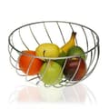 Miniatyrbilde 1 av 2: Fruktbolle Metall Forkrommet (28 x 14 x 28 cm)
