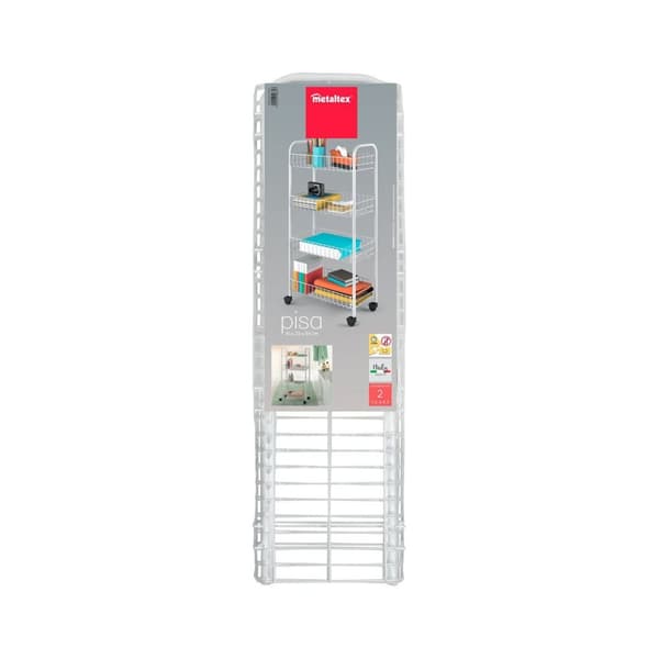 Universalvogn Metaltex (41 x 23 x 84 cm)