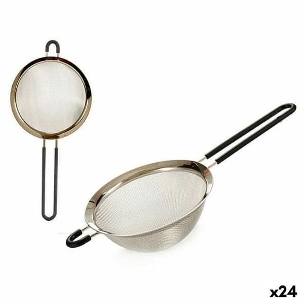 Sil Kinvara 54153 Svart Grå Silikon Rustfritt stål Ø 18 cm (24 enheter)