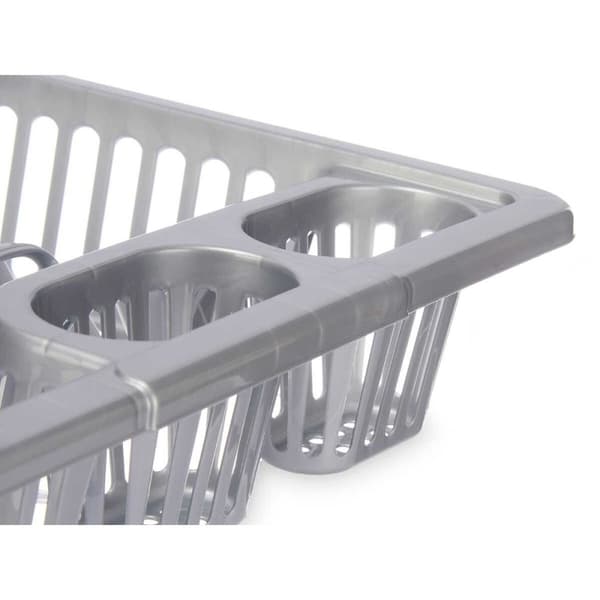 Dreneringsstativ for kjøkkenvask Kinvara YMA04 1095 01 Sølv 46 x 8 x 36 cm (12 enheter)