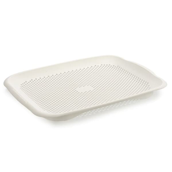 Drainer Hvit Plast 27 x 3 x 36,3 cm (24 enheter)