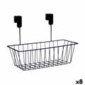 Miniatyrbilde 1 av 3: Kurv for Kjøkkenhylle Kinvara W6692P PDQ Svart Jern 28 x 12 x 9 cm (8 enheter)