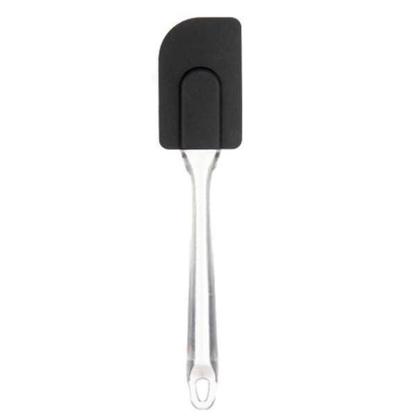 Kjøkkenspatel Kinvara KT11-5521B Svart Gjennomsiktig Silikon Plast 5 x 23,5 x 2 cm 5 x 24 x 2 cm (12 enheter)