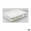 Miniatyrbilde 1 av 3: Dreneringsstativ for kjøkkenvask Tontarelli Scolap. Hvit 47 x 38 x 8,5 cm (12 enheter)