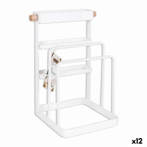 Stativ til kjøkkenutstyr Confortime Maison 14 x 12 x 22 cm Skjærebrett Kniver (12 enheter)