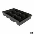 Miniatyrbilde 1 av 3: Bestikkorganisator Tontarelli Bella plus Svart 43,6 x 28,7 x 7,13 cm (6 enheter)
