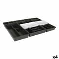 Miniatyrbilde 1 av 2: Bestikkorganisator Tontarelli Bella Svart 10 Deler 70 x 49,2 x 6,7 cm (4 enheter)