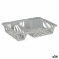 Miniatyrbilde 1 av 4: Dreneringsstativ for kjøkkenvask Kinvara YMA04 1098 01 Sølv 40 x 8 x 29,5 cm (24 enheter)