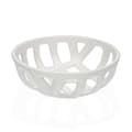 Miniatyrbilde 1 av 2: Fruktbolle Versa Hvit Keramikk Dolomite 26,4 x 8,5 x 26,4 cm