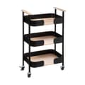 Pikkukuva 1 / 2: Serviravimo vežimėlis 5five Simply Smart Musta 75 x 45,5 x 28,5 cm