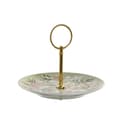 Pikkukuva 3 / 4: Hedelmäkulho DKD Home Decor Vihreä Beige Metalli Posliini Perinteinen 27 x 27 x 34 cm