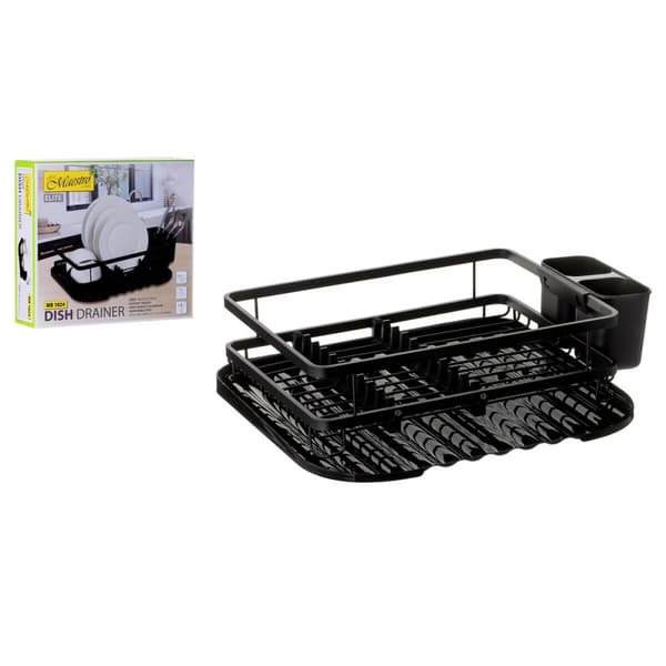 Kuivausteline tiskialtaaseen Feel Maestro MR-1024 36,5 x 40 x 15 cm Musta