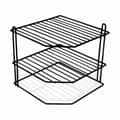 Pikkukuva 2 / 3: Lautasteline Confortime Musta 22 x 22 x 22 cm 22 x 22 x 25 cm Kulmakaappi (8 osaa)