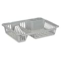 Pikkukuva 2 / 4: Kuivausteline tiskialtaaseen Kinvara YMA04 1098 01 Hopeinen 40 x 8 x 29,5 cm (24 osaa)