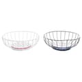 Miniatyrbilde 1 av 3: Fruktbolle DKD Home Decor Flerfarget Metall Tre MDF 28 x 28 x 10 cm (2 enheter)