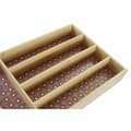 Miniatyrbilde 3 av 3: Bestikkorganisator DKD Home Decor Bambus Kolonial Afrikansk mann 25,5 x 35,5 x 5 cm (2 enheter)