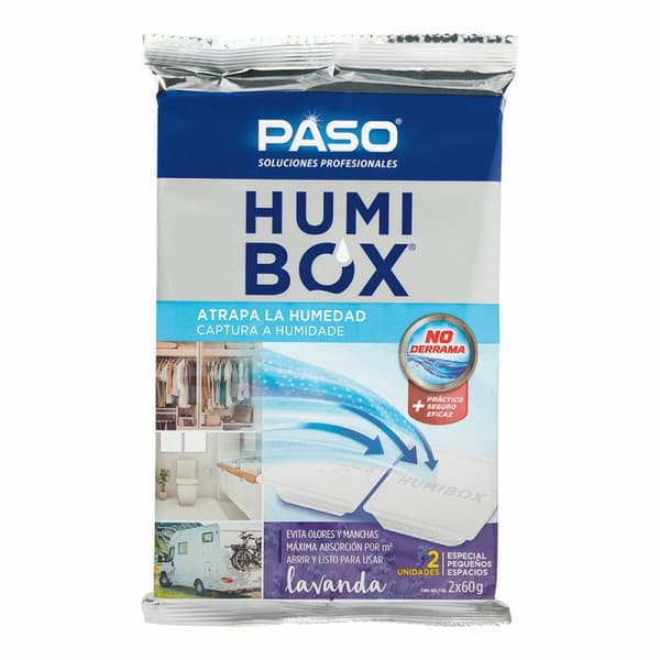 Antifukt Paso humibox Lavendel (10 enheter)