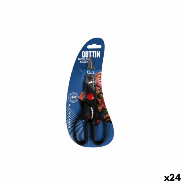 Kjøkkensaks Quttin Noir 20 cm 21 x 8 x 1 cm (24 enheter)