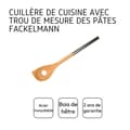 Miniatyrbild 4 av 4: Fasad träslev med hål i rostfritt stålhandtag 34 cm Fackelmann Boissellerie ref. 30374