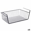 Miniatyrbillede 1 af 3: Køkkenstativ Kinvara W4175S 450 PDQ Sort Jern 42 x 14 x 26 cm (12 enheder)