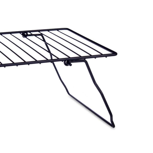Sammenleggbar Hylle Kinvara W4172P-350 PDQ Svart 37.5 x 23 x 13 cm (8 enheter)
