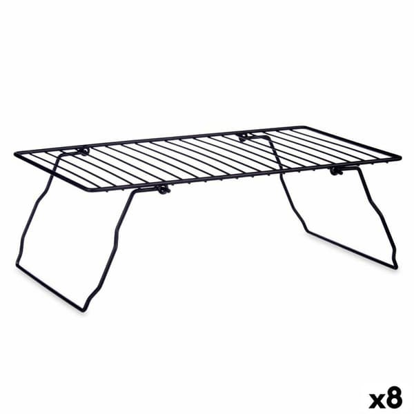 Sammenleggbar Hylle Kinvara W4172P-350 PDQ Svart 37.5 x 23 x 13 cm (8 enheter)