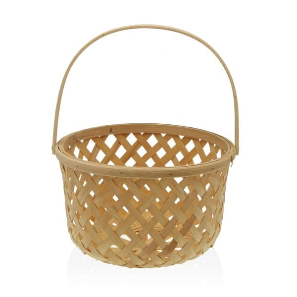 Hedelmäkulho Versa Kuusi Bambu (28,5 x 35 x 28,5 cm)