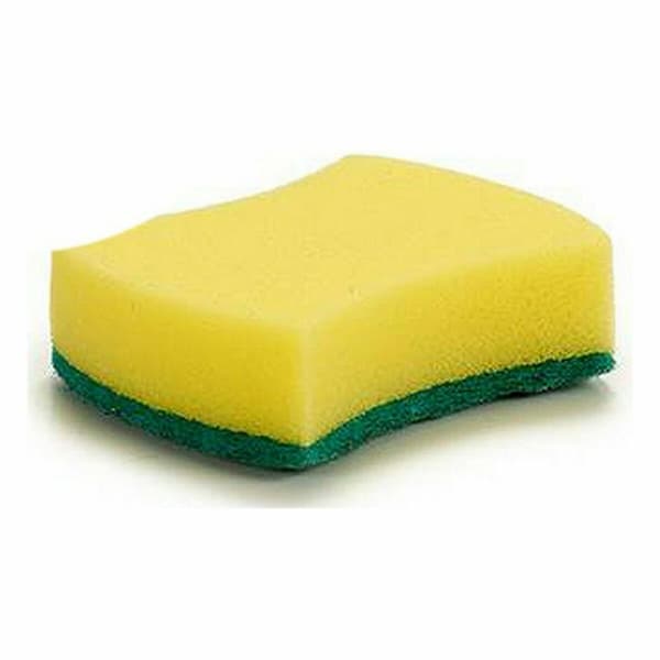 Skurboll Gul Grön Syntetisk fiber 10 x 3 x 7,5 cm (96 antal)