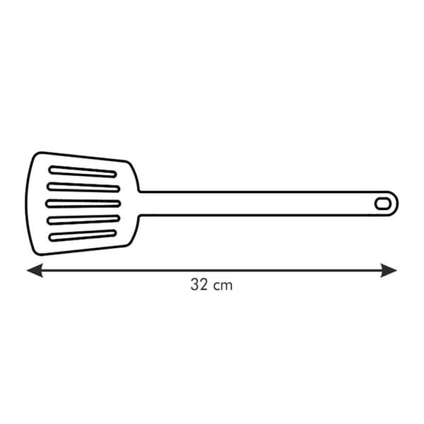 Spatel Tescoma Space Line Hvid Sort Plastik
