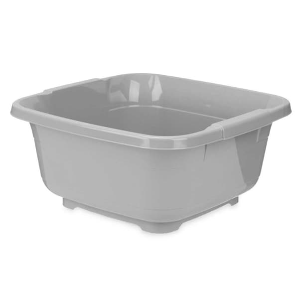 Tvättbalja Kinvara 03 1071 Grå Plast 11 L (12 antal)