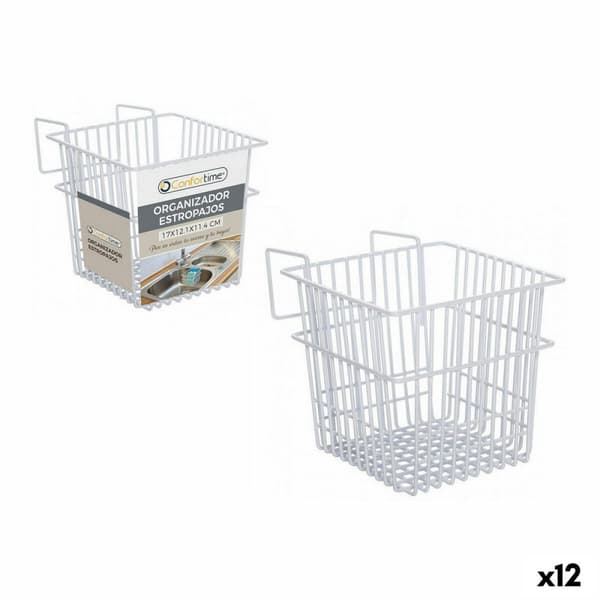 Multibrug kurv Confortime 104664 Dræner 17 x 12,1 x 13,5 cm (12 enheder)