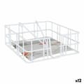 Miniatyrbilde 1 av 4: Serviettholder Confortime Hvit 18 x 18 x 6,5 cm (12 enheter)