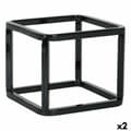 Pikkukuva 1 / 2: Keittiövälineteline Inde Metalli 12 x 12 x 10 cm Monikäyttöinen kori (2 osaa)