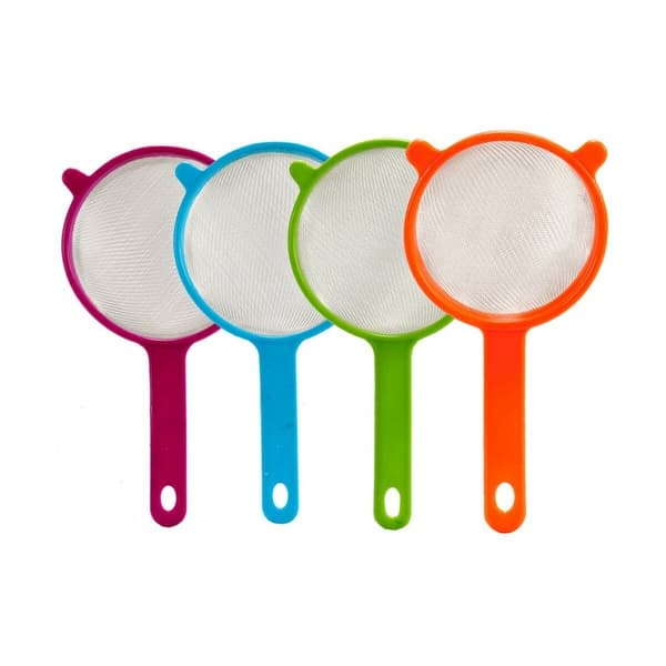 Dørslag Kinvara 22224 Blå Grøn Lilla Orange Aluminium polypropylen Plastik Ø 8 cm (12 enheder)