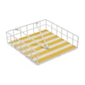 Miniatyrbillede 1 af 2: Servietholder Versa Gul Metal 35 x 0,03 x 25 cm Striber