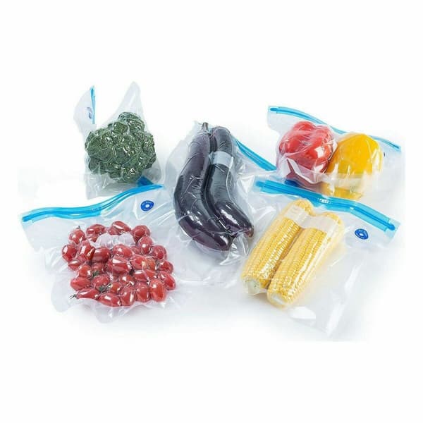 Uudelleen käytettävä ruokalaukku Quttin Elektroniputki 4 Kappaletta 26 x 34 cm (24 osaa)