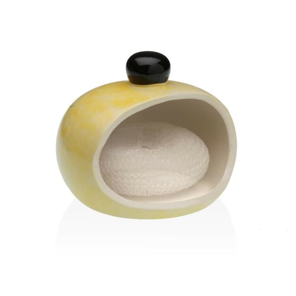 Rengøring til køkkenvask Versa Keramik Dolomite 11 x 10 x 11,5 cm Oliven