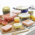 Pikkukuva 1 / 11: 10 uudelleenkäytettävän ja venyvän kannen setti Lilyd InnovaGoods