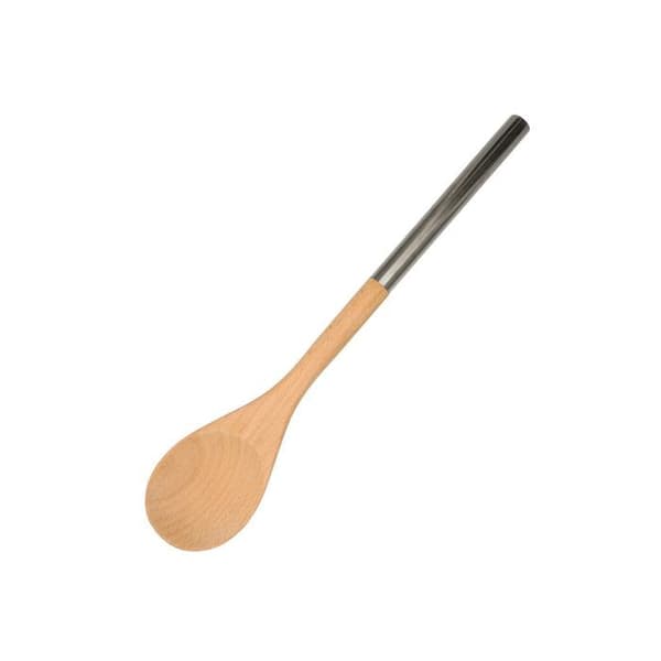 Träsked med rostfritt handtag 34 cm Fackelmann Boissellerie