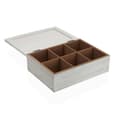 Miniatyrbillede 2 af 2: Æske til infusioner Versa Hvid Træ MDF 18 x 7,5 x 24 cm Cvetlice